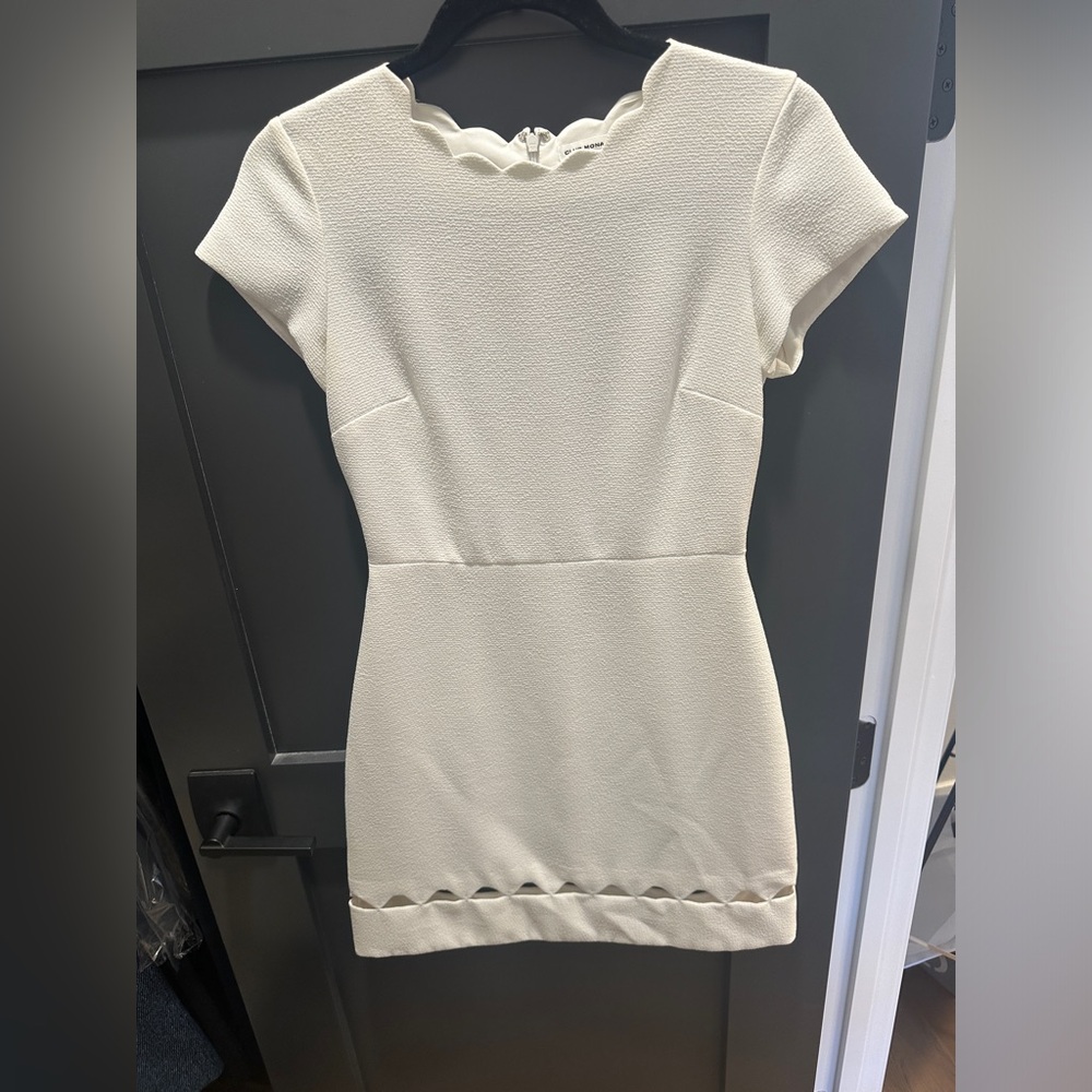 Club Monaco mini white dress